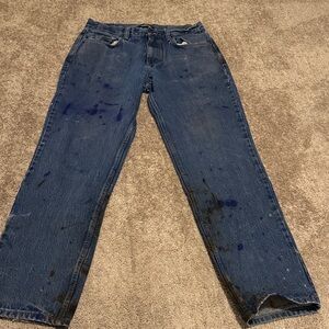 Kirkland Signature Men's Straight Blue Jeans